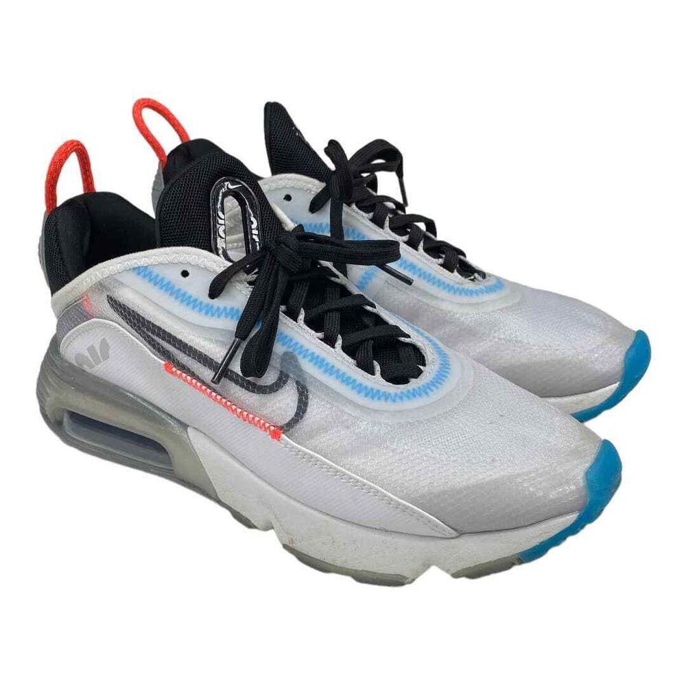 Nike Air Max 2090 White/Black-Pure Platinum Sneaker Women's Size 8